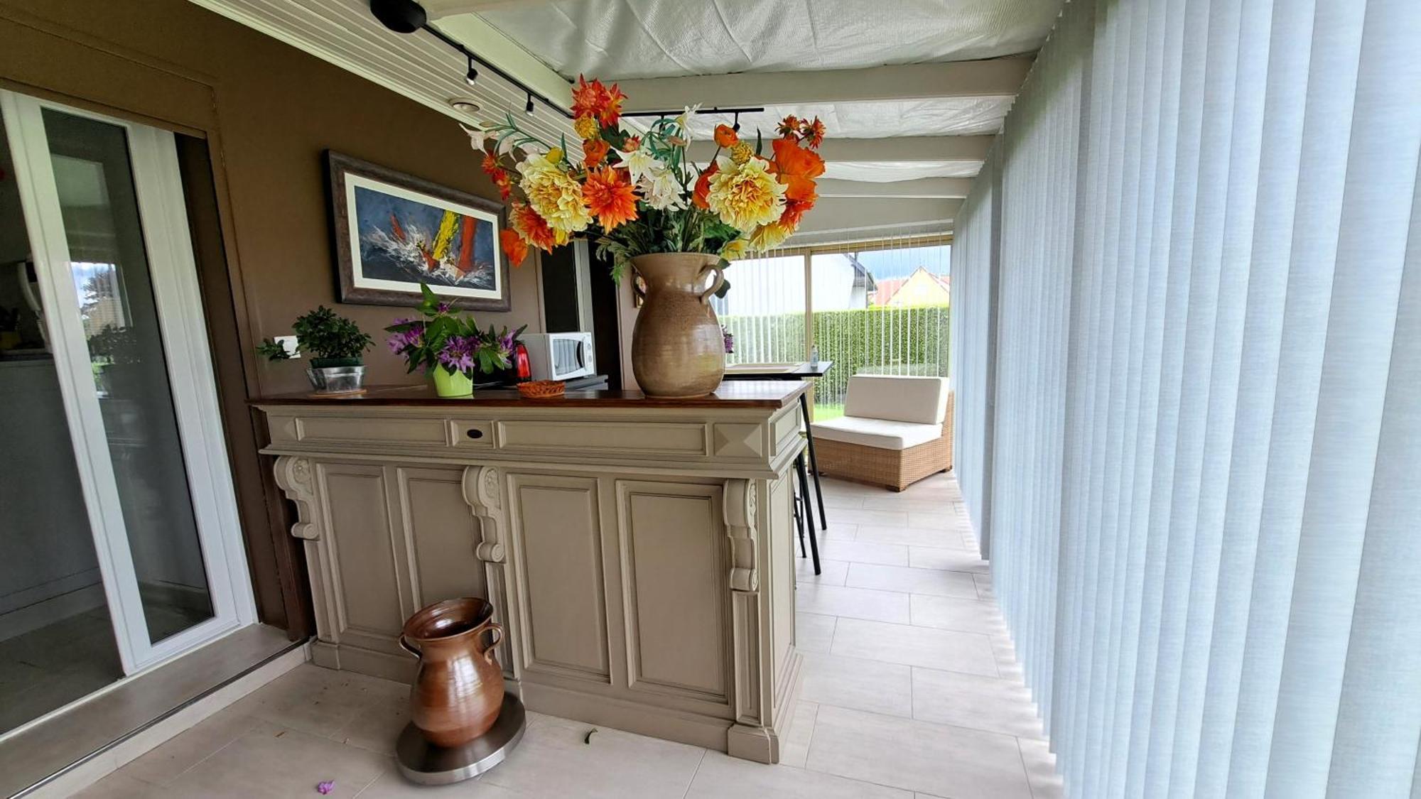 Chambre Privee Avec Salon, Garage Voiture, Velos, Motos Tourville-sur-Arques Luaran gambar